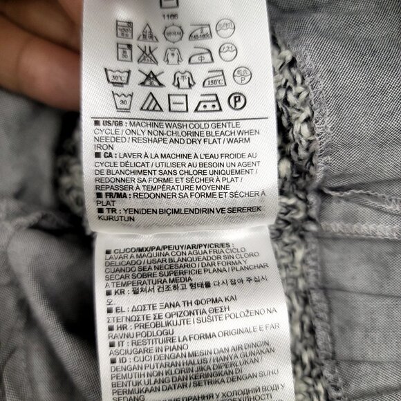 Banana Republic Women's Long Sleeve Tweed Layered Pullover Small - Picture 8 of 8